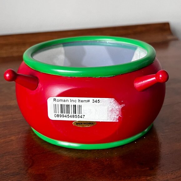 Roman Amusements 6" LED Musical Alarm Clock Figure 2012 Christmas Decor #34531 - Picture 10 of 17